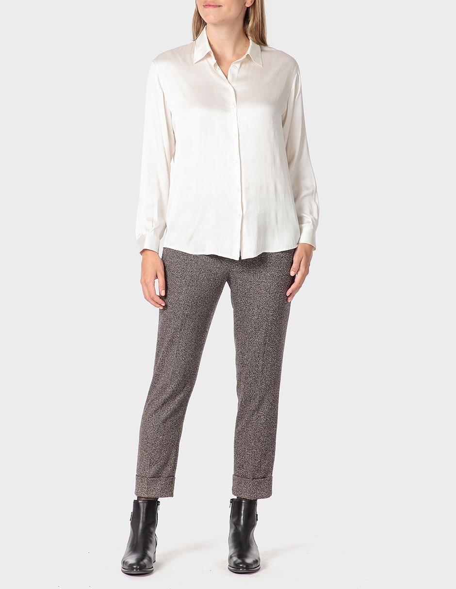Blusa manga larga para mujer