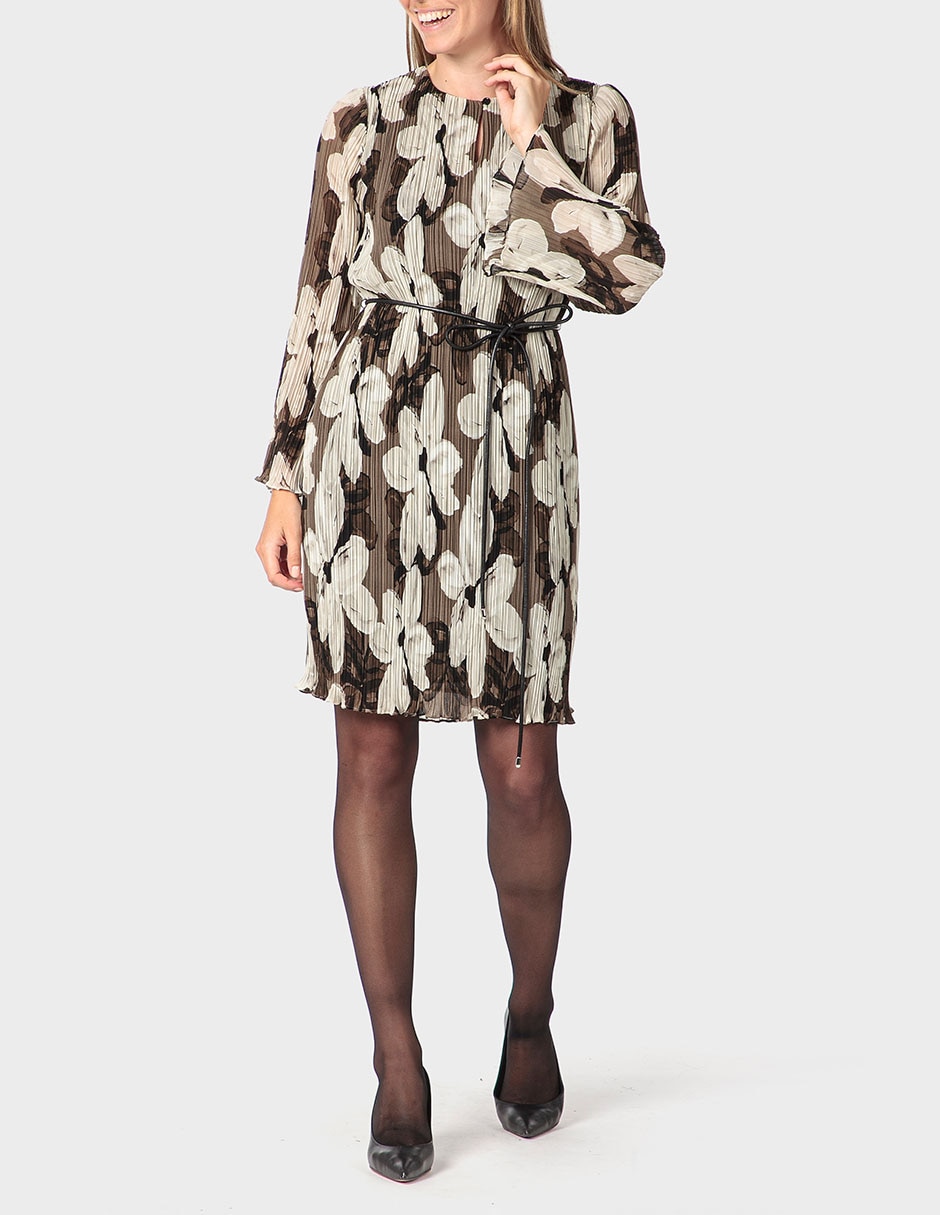 Vestido a la rodilla casual para mujer 1