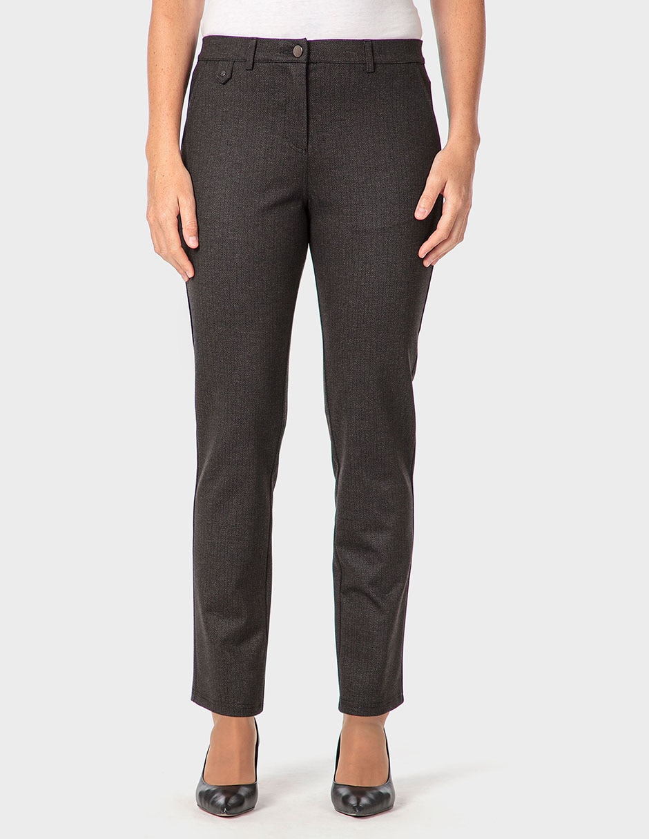 Pantalón Punt Roma straight para mujer