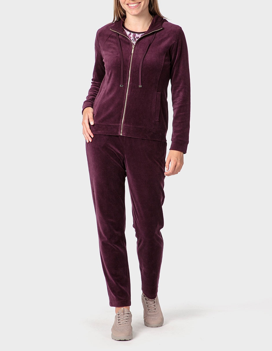Pants straight con elástico para mujer 3
