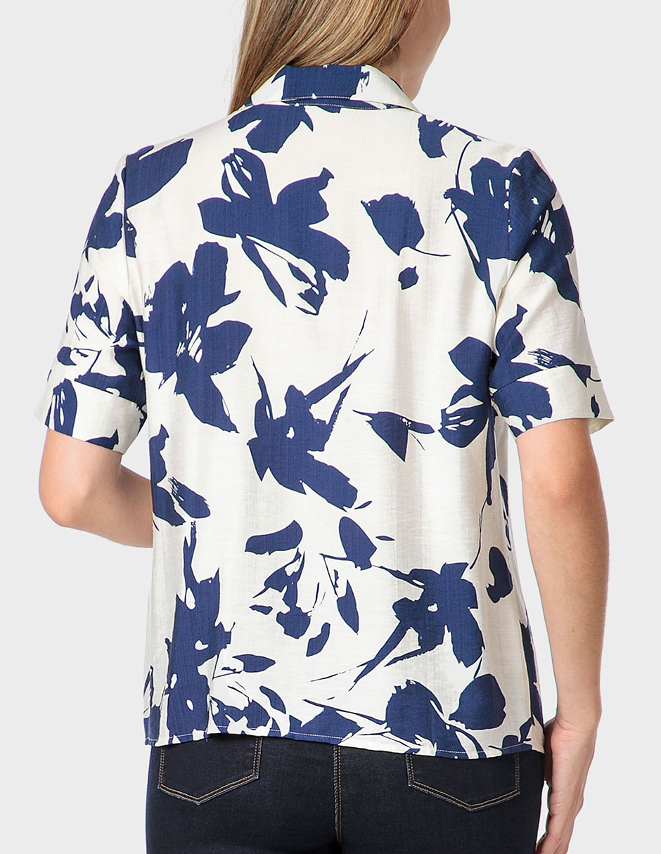 Blusa manga corta para mujer 4