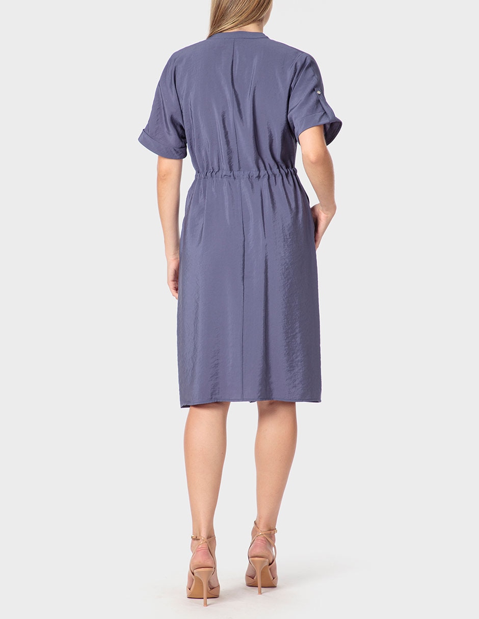 Vestido a la rodilla casual para mujer