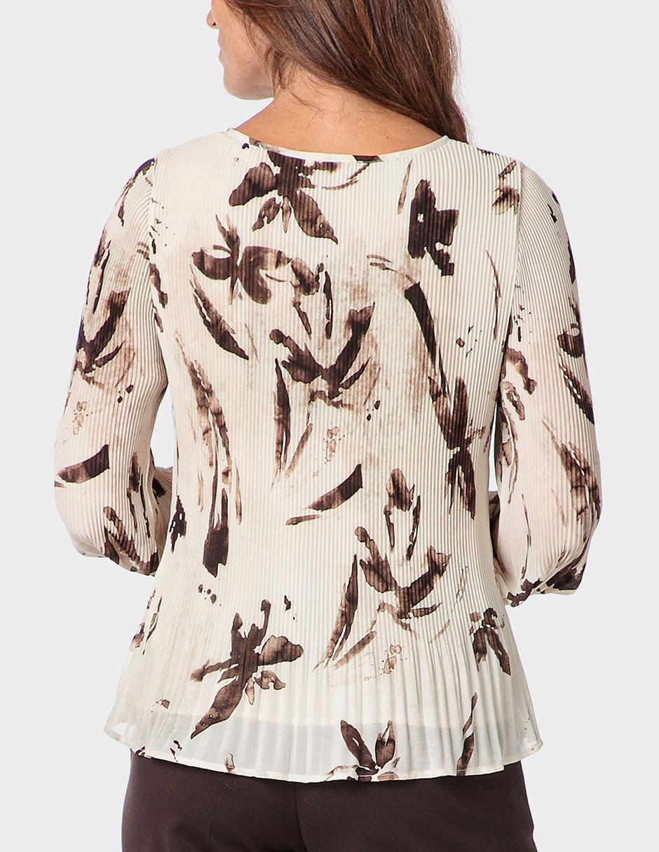 Blusa manga larga para mujer 4