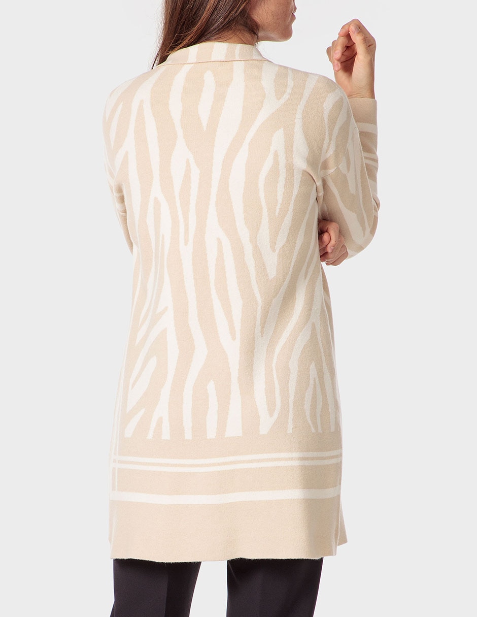 Suéter cuello solapa para mujer 4