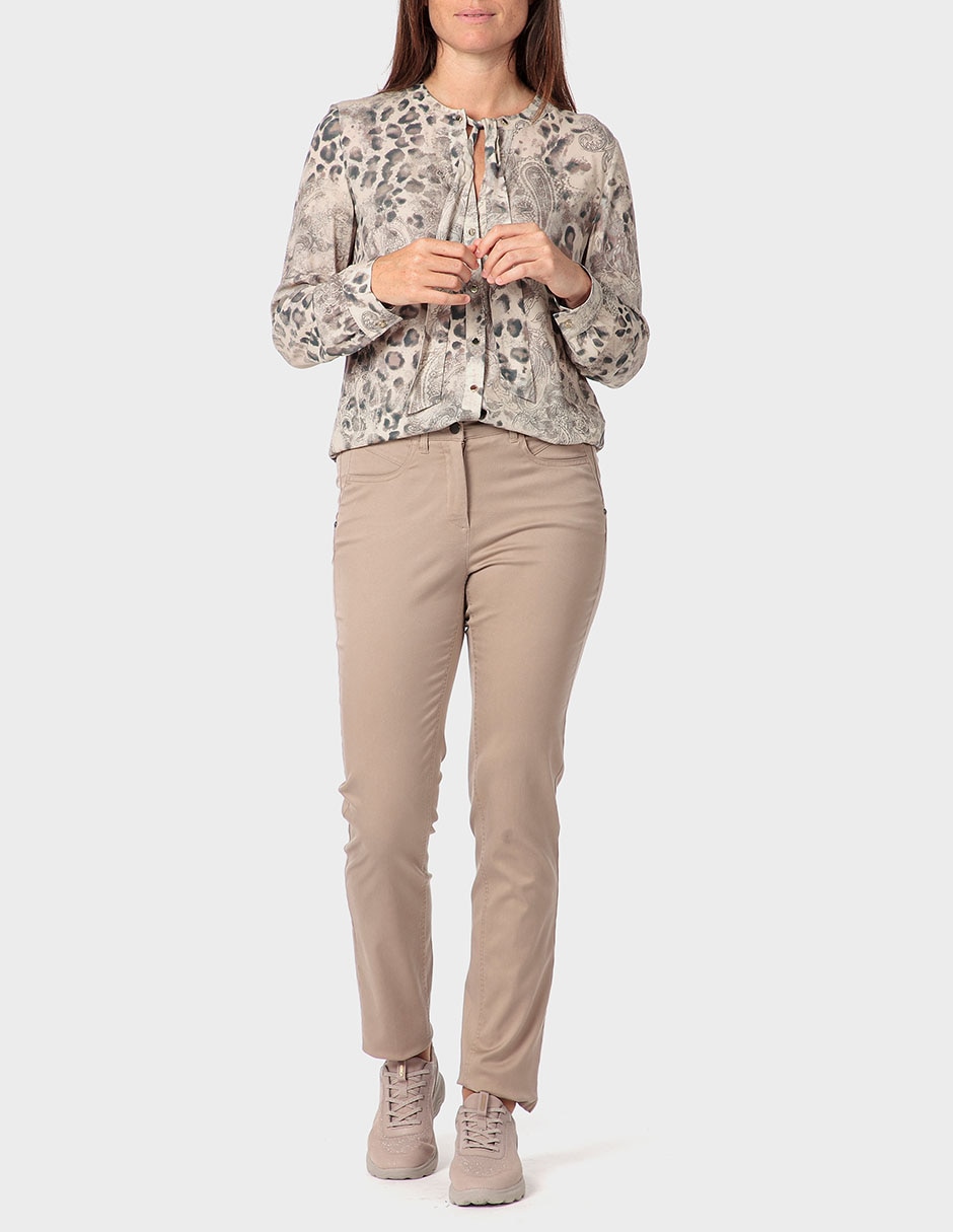Pantalón Punt Roma slim para mujer