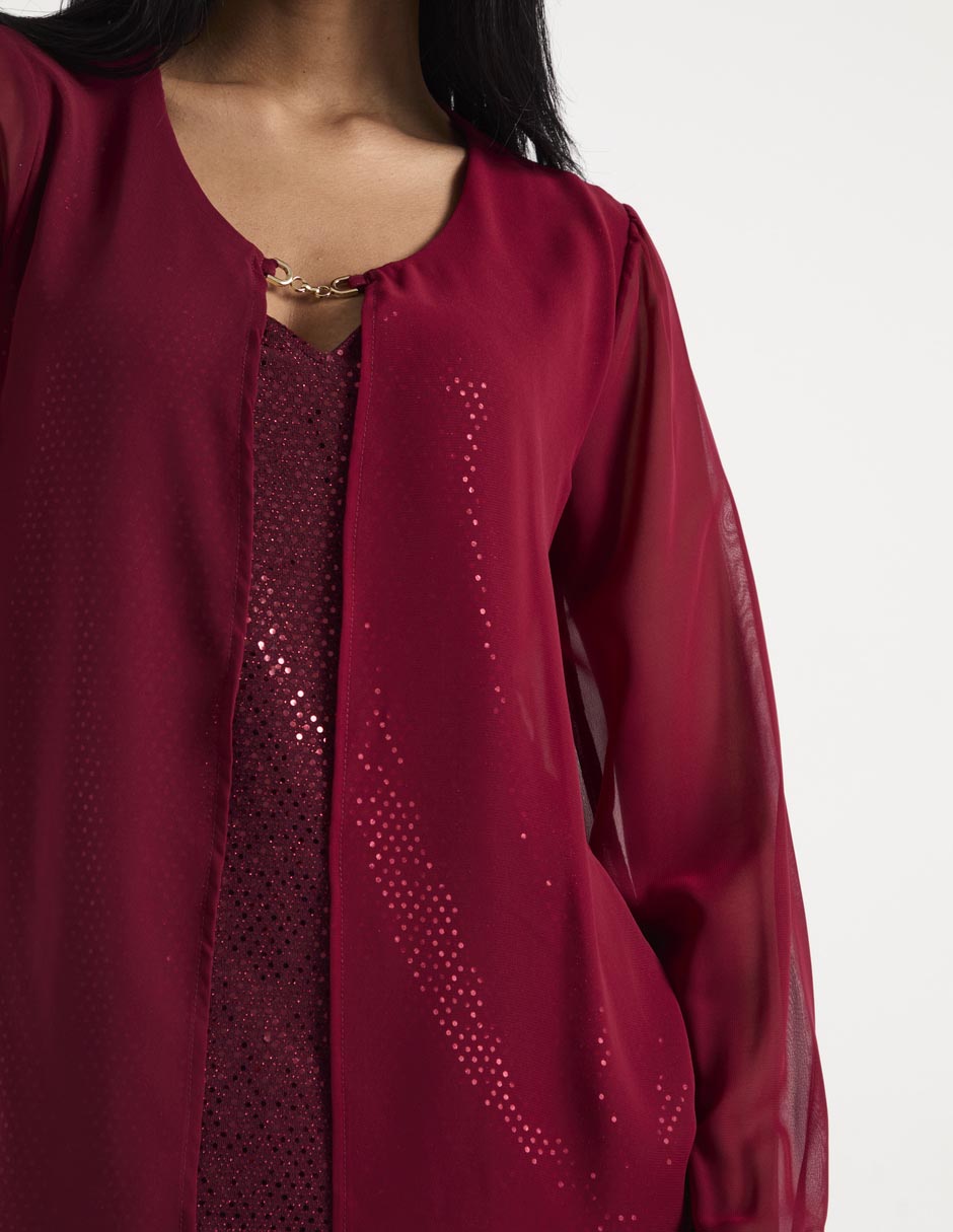 Blusa Punt Roma manga larga para mujer
