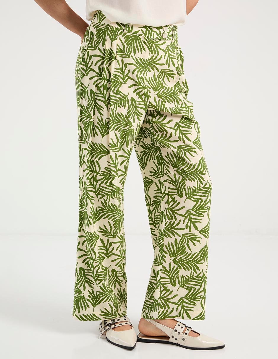 Pantalón relaxed Punt Roma amplio para mujer