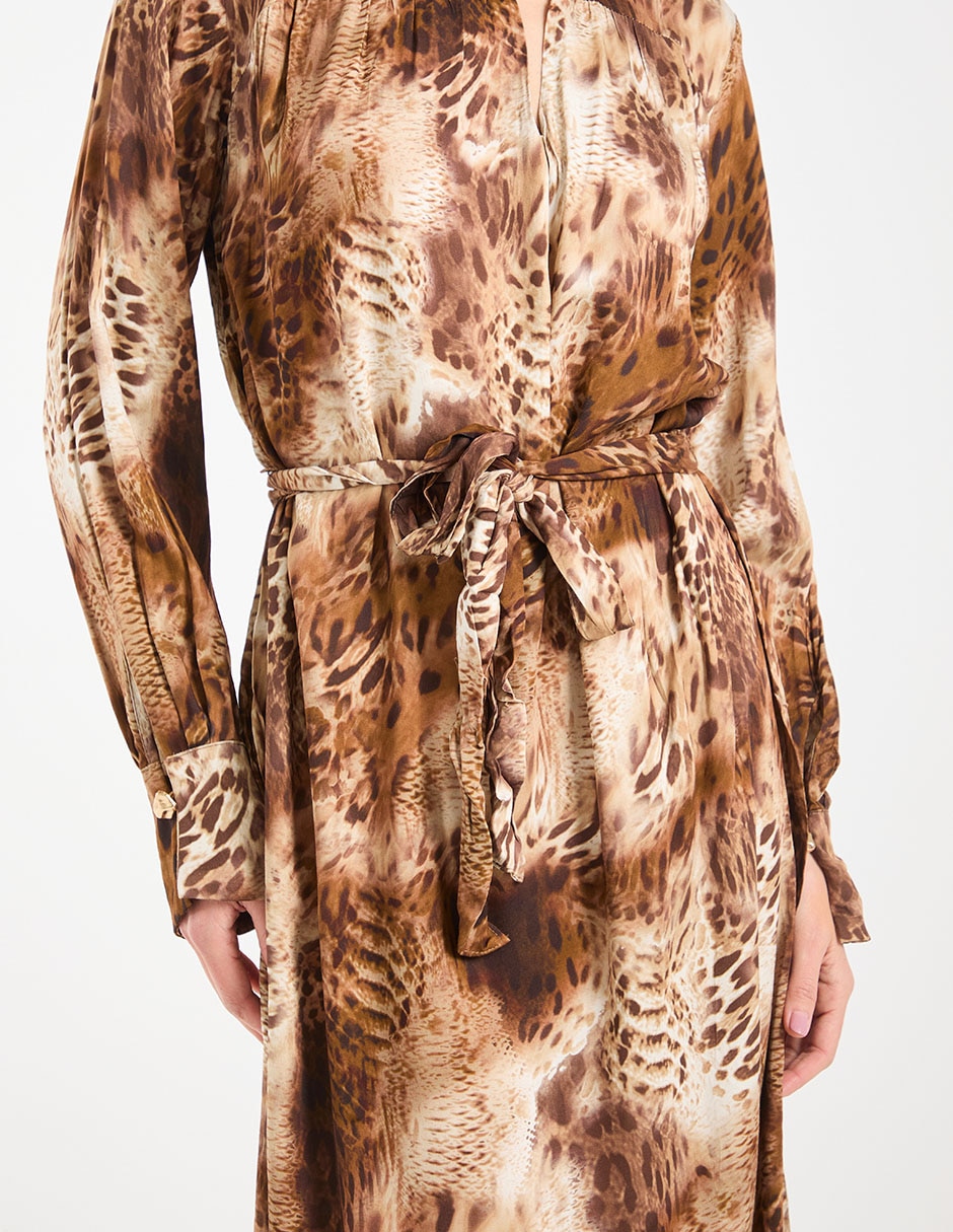 Vestido 3/4 casual para mujer