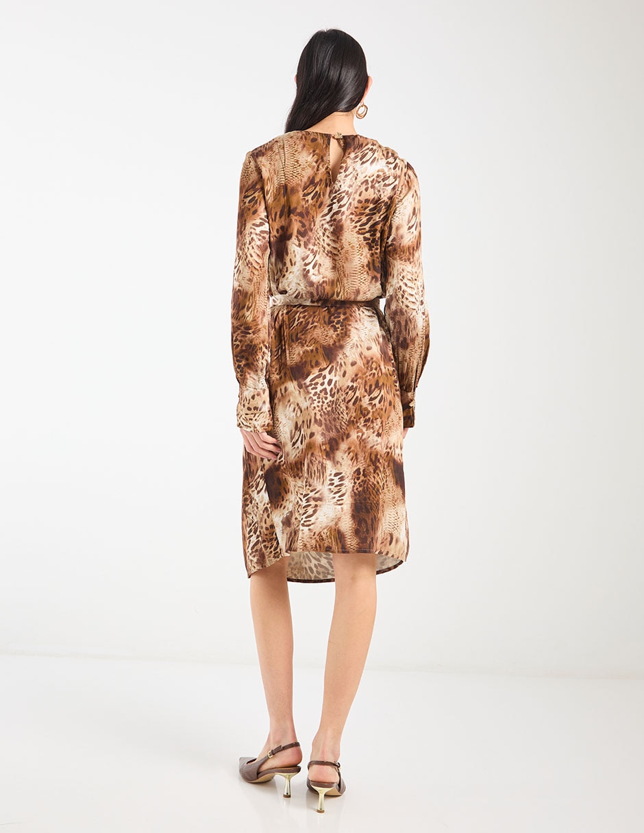Vestido 3/4 casual Punt Roma para mujer