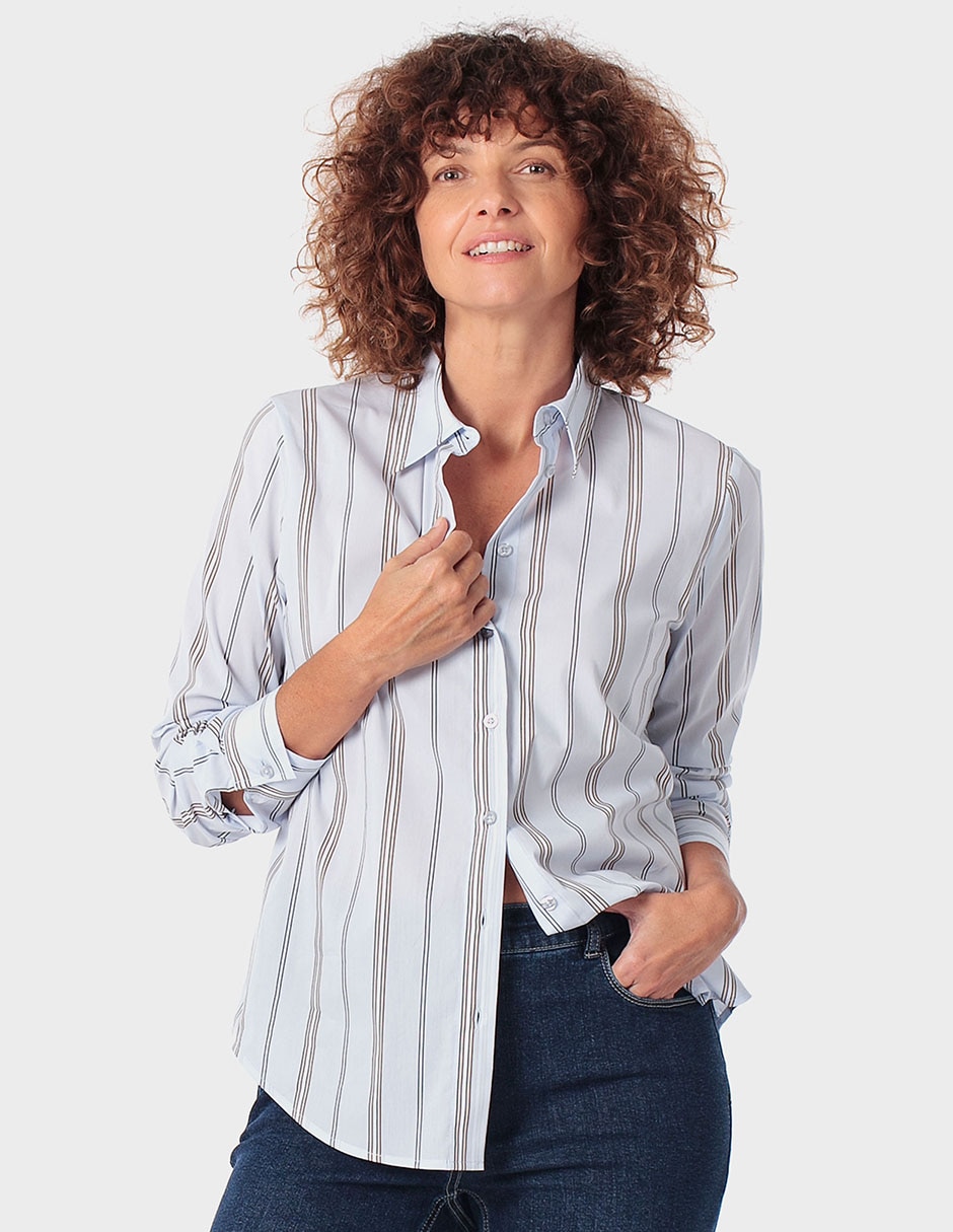 Blusa Adolfo Dominguez manga al codo para mujer