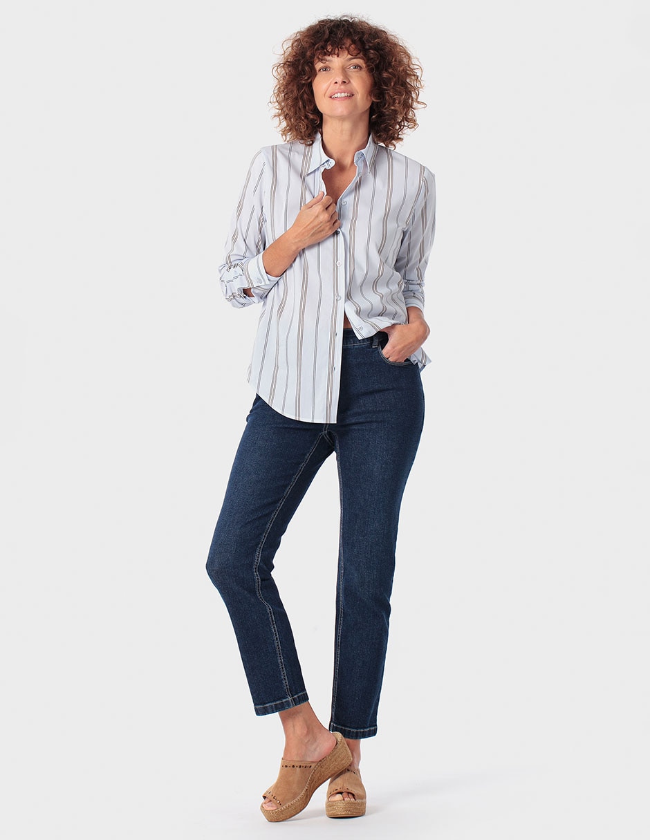 Blusa Adolfo Dominguez manga al codo para mujer