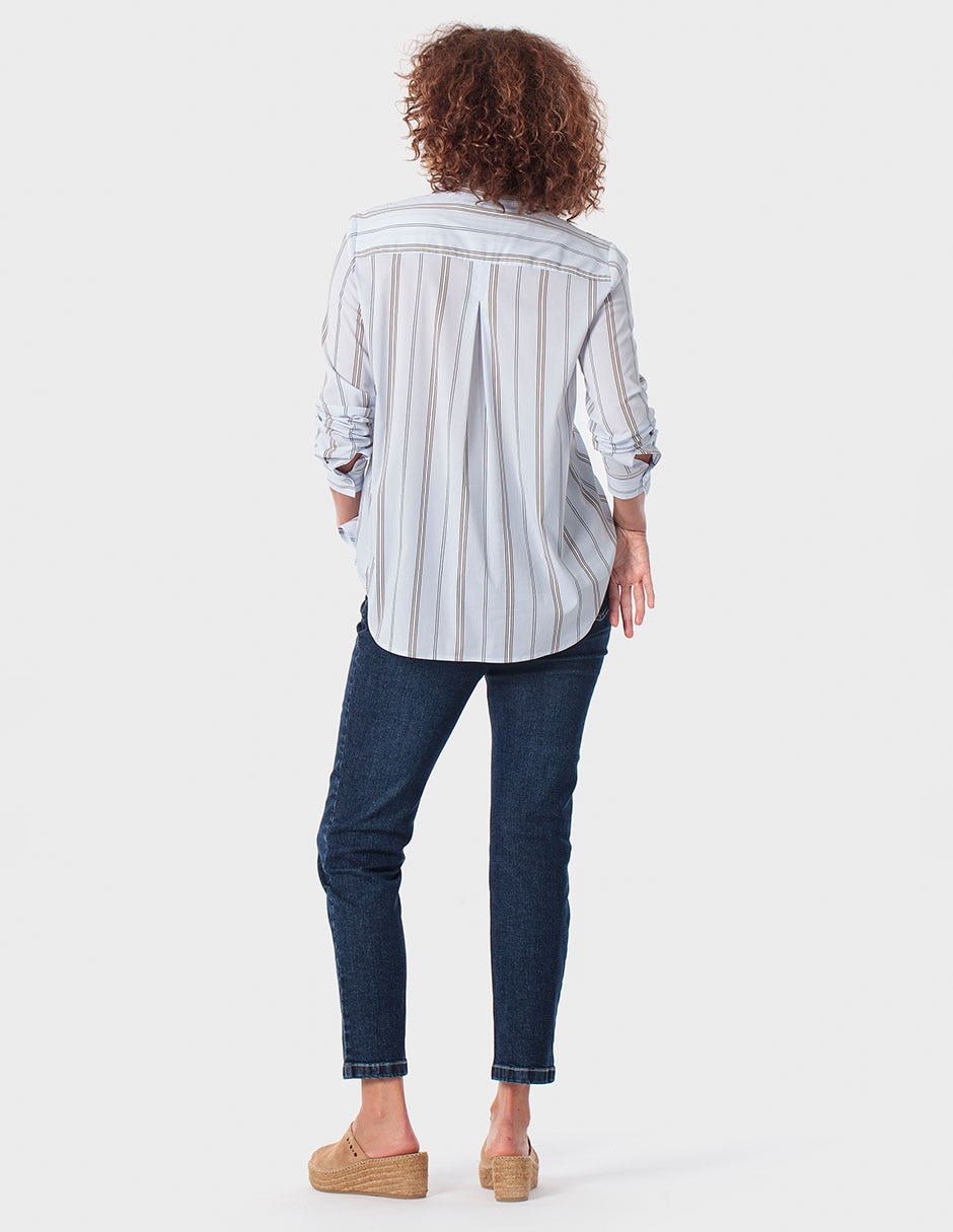 Blusa Adolfo Dominguez manga al codo para mujer