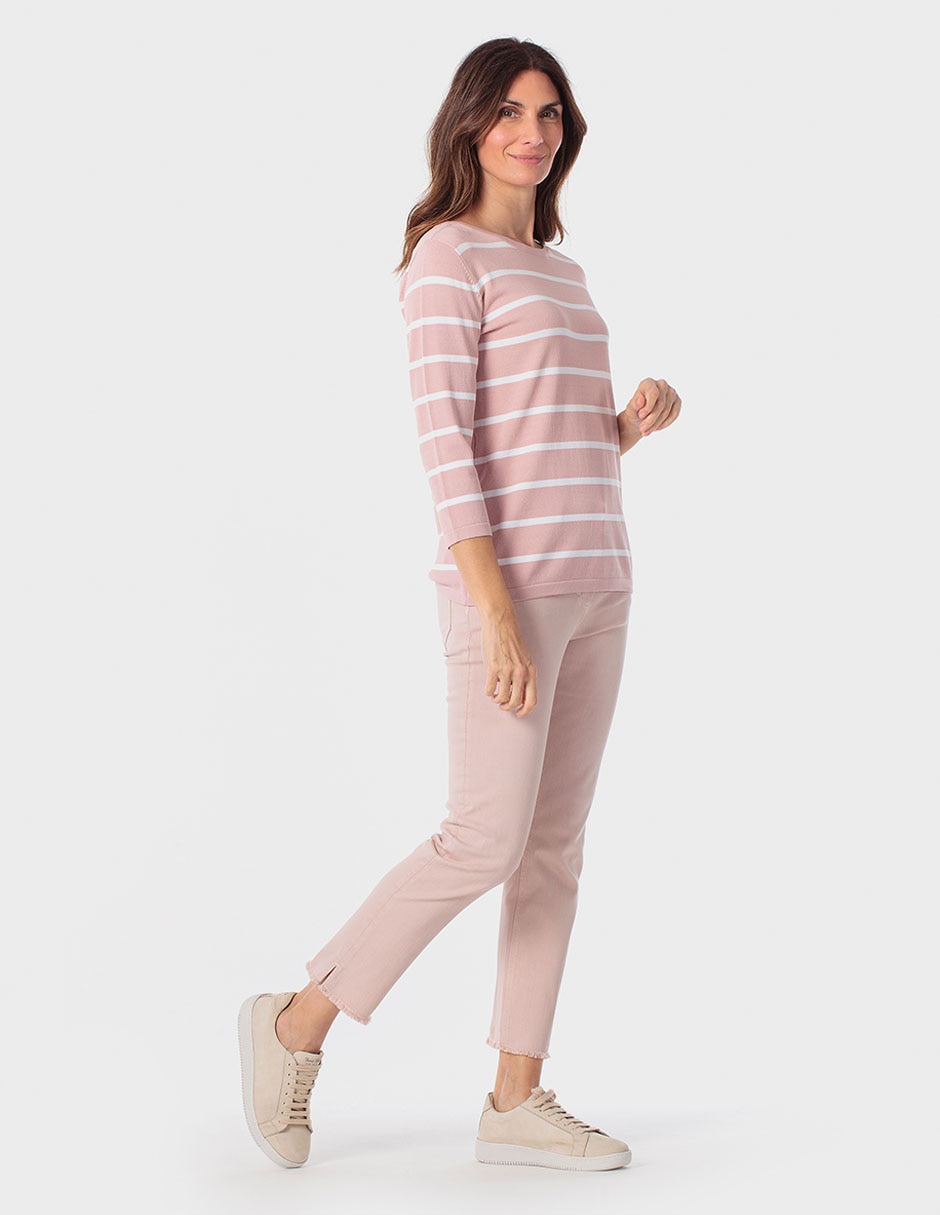 Pantalón capri Punt Roma skinny para mujer