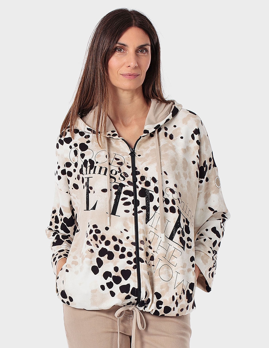 Sudadera con capucha para mujer 1