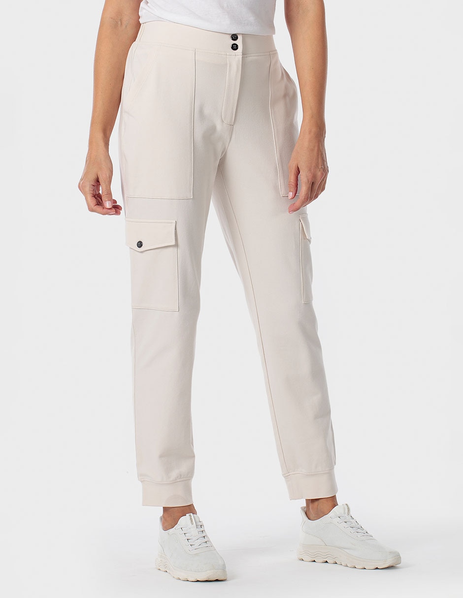 Pantalón jogger slim para mujer