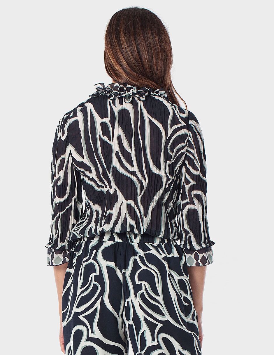 Blusa manga 3/4 para mujer 4
