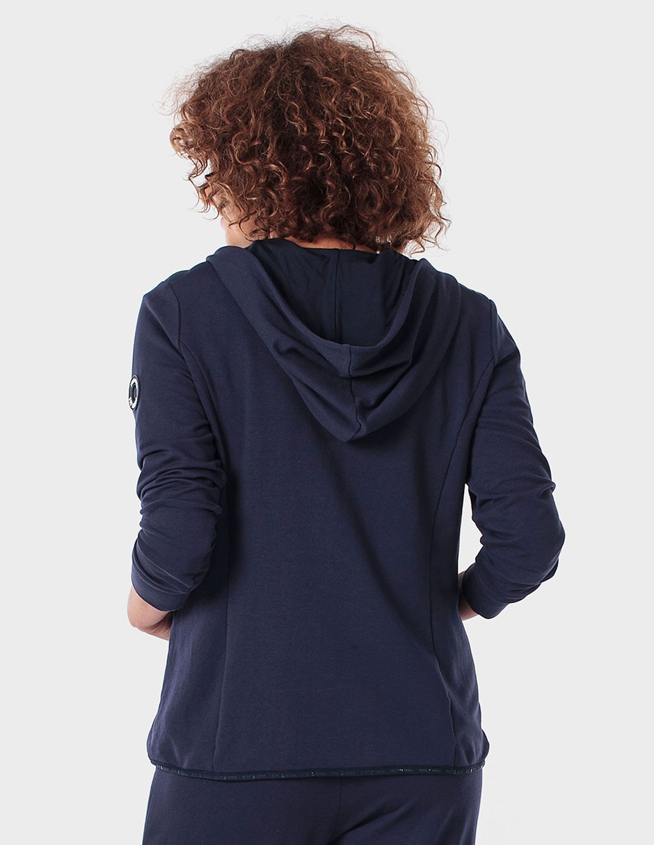 Sudadera con bolsillos para mujer