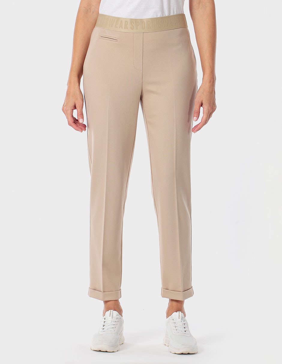 Pantalón easy pant Punt Roma slim para mujer