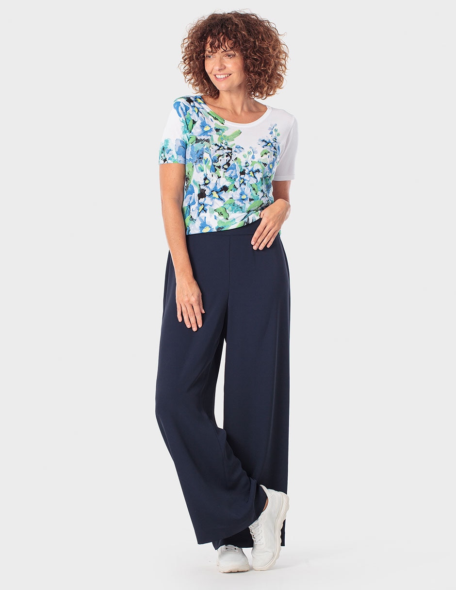 Playera manga corta cuello redondo para mujer 3
