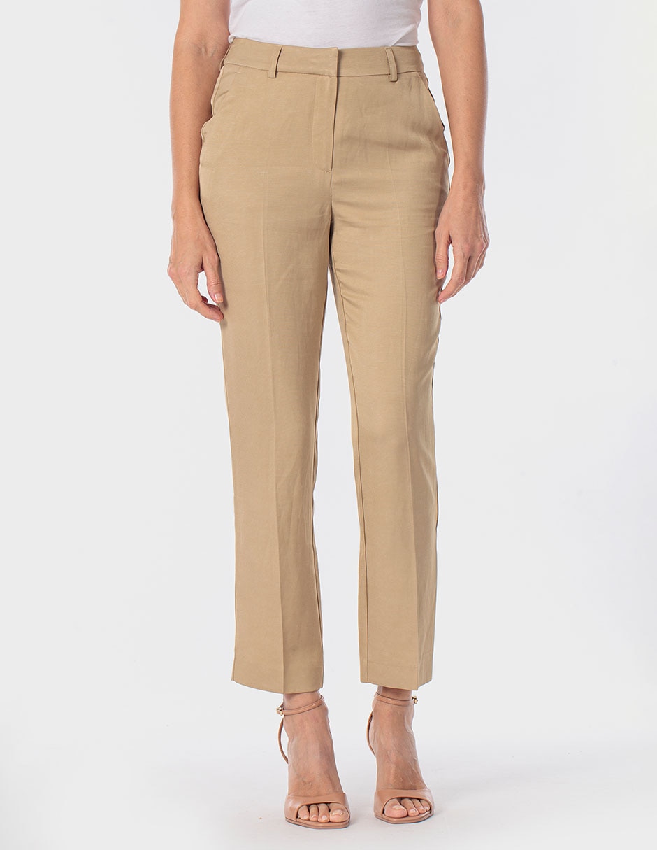 Pantalón chino Punt Roma slim para mujer