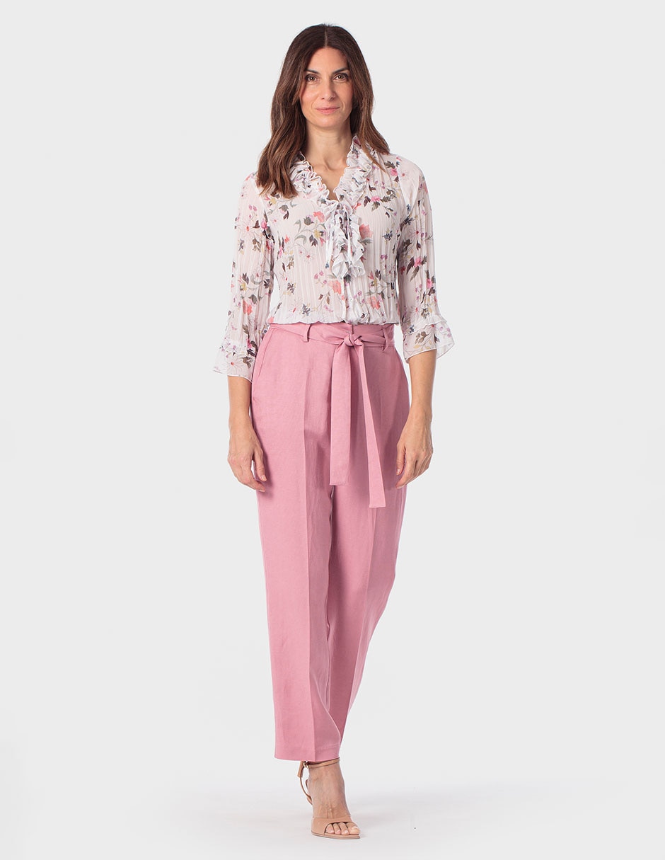 Blusa Punt Roma manga 3/4 para mujer