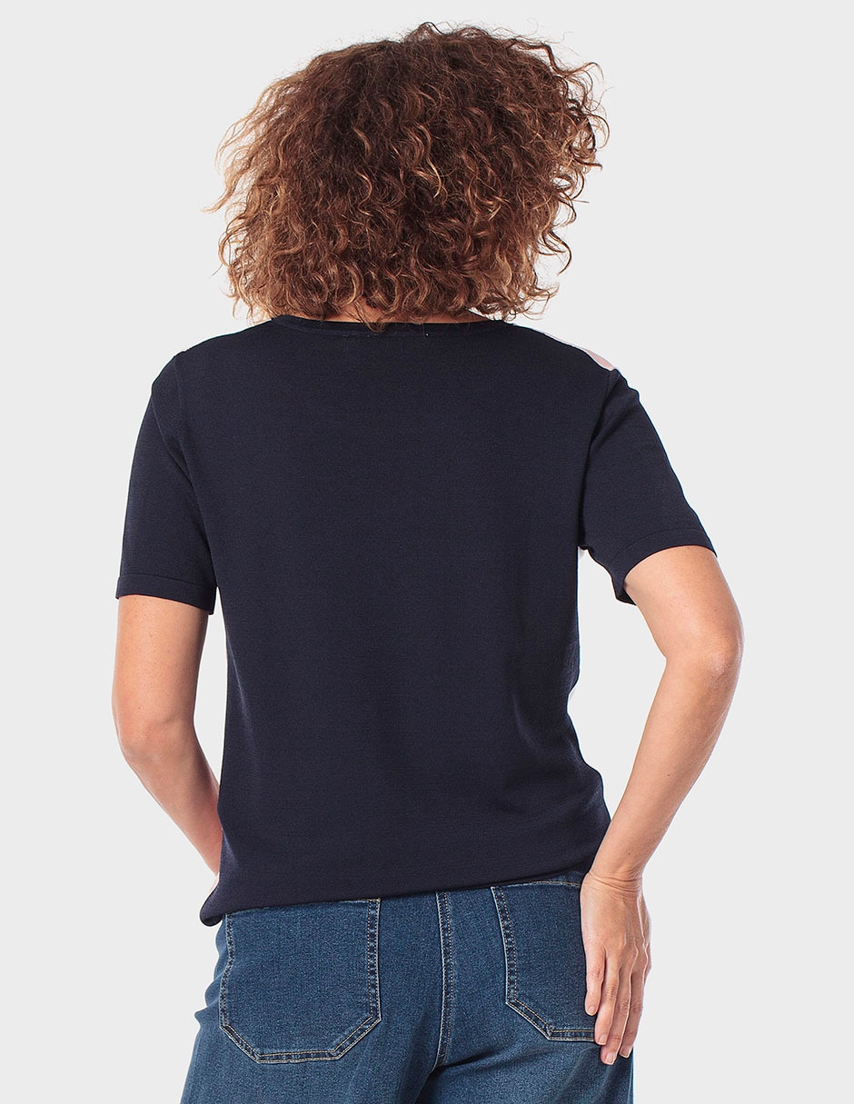 Suéter cuello redondo para mujer 3