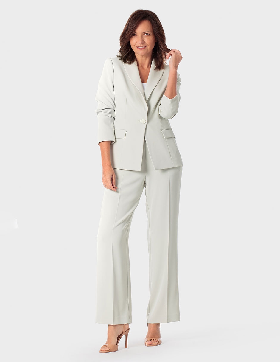 Pantalón de vestir Punt Roma straight para mujer