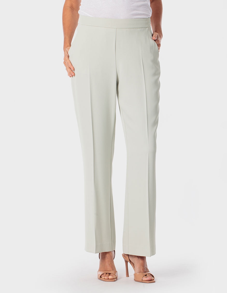 Pantalón de vestir Punt Roma straight para mujer