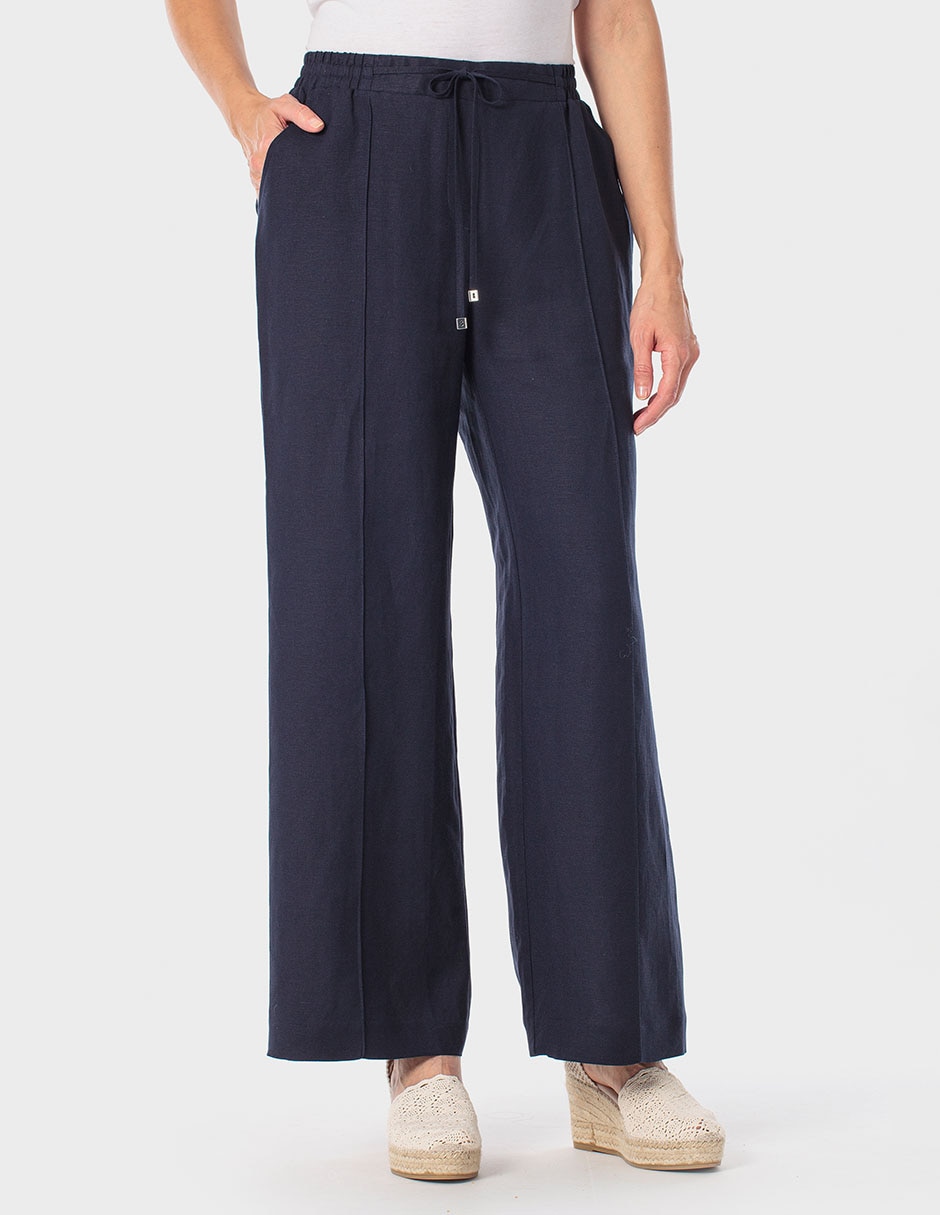 Pantalón easy pant Punt Roma straight para mujer