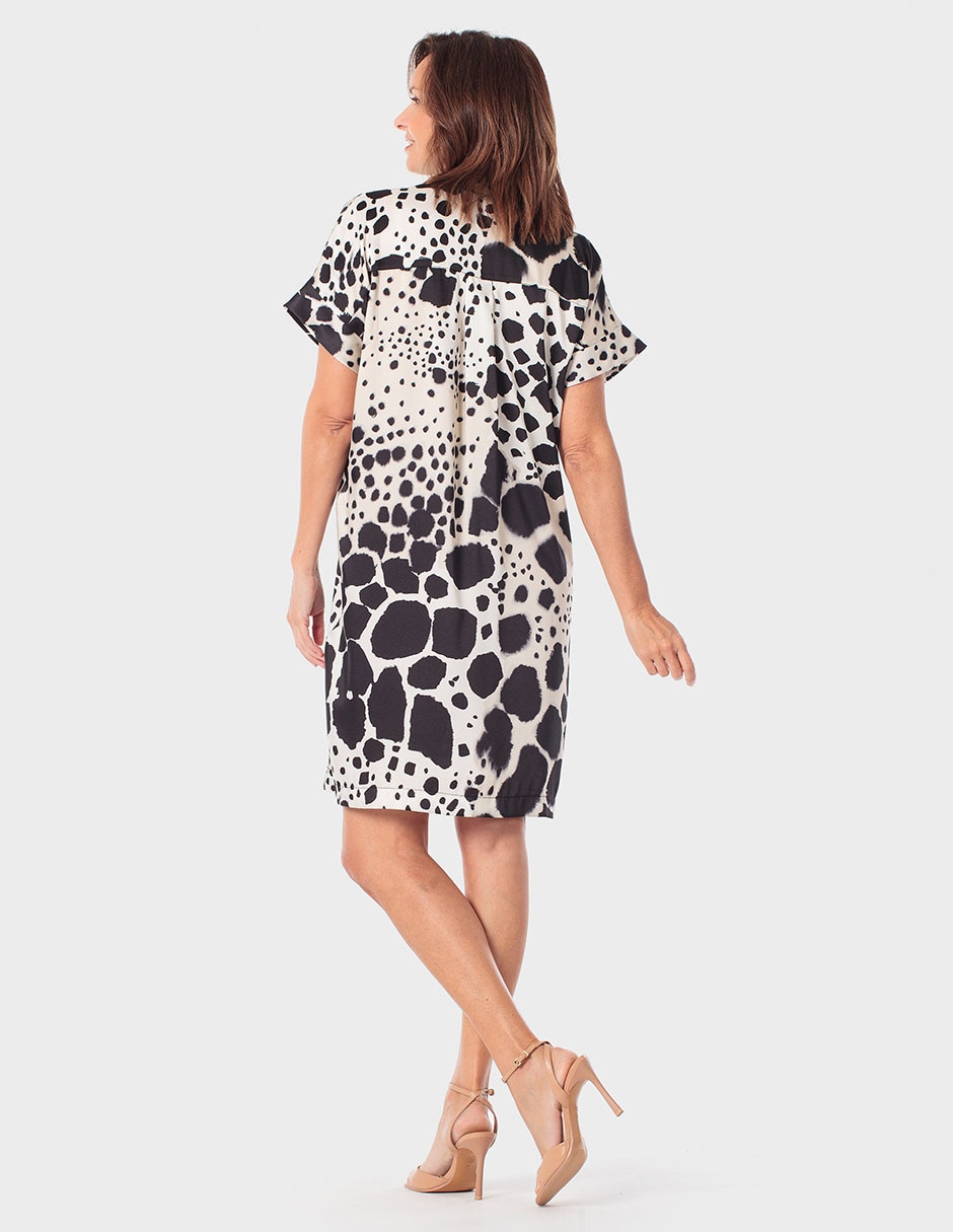 Vestido arriba de la rodilla casual Punt Roma para mujer