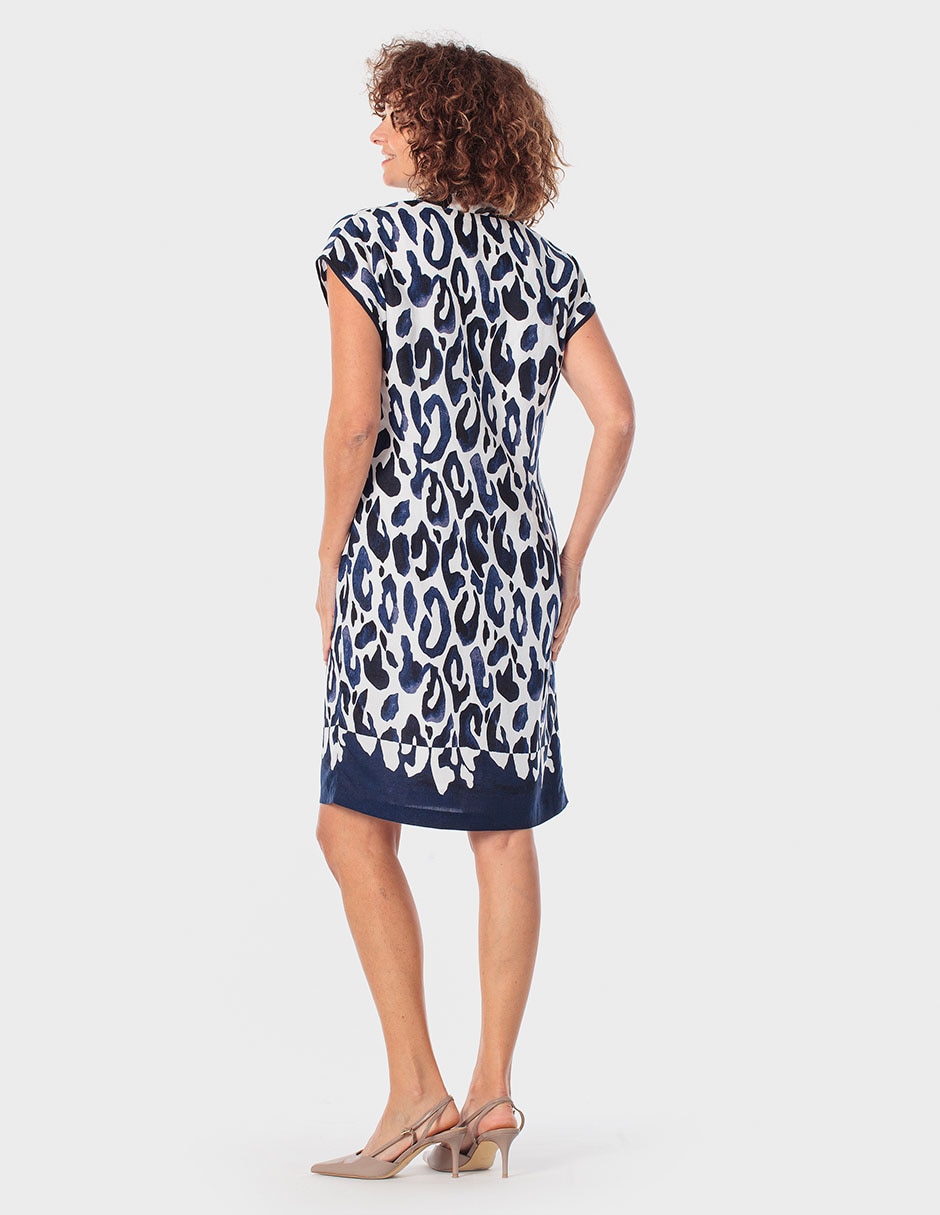 Vestido a la rodilla casual Punt Roma para mujer