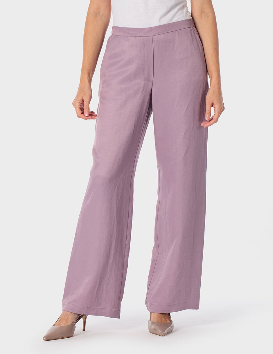 Pantalón easy pant Punt Roma straight para mujer