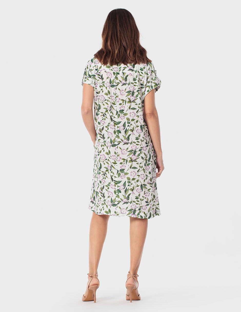 Vestido a la rodilla casual Punt Roma para mujer
