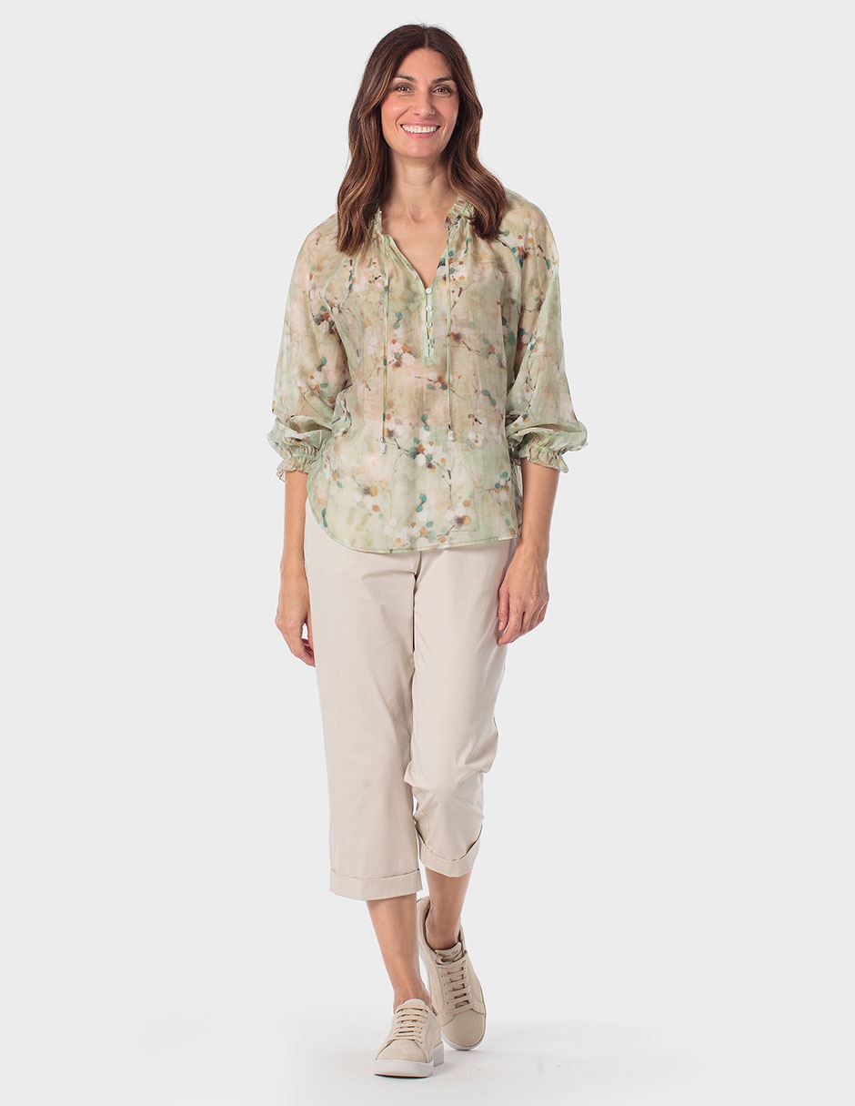 Pantalón easy pant Punt Roma slim para mujer