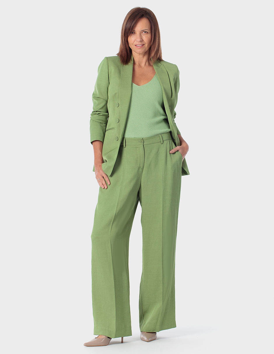 Pantalón de vestir Punt Roma amplio para mujer
