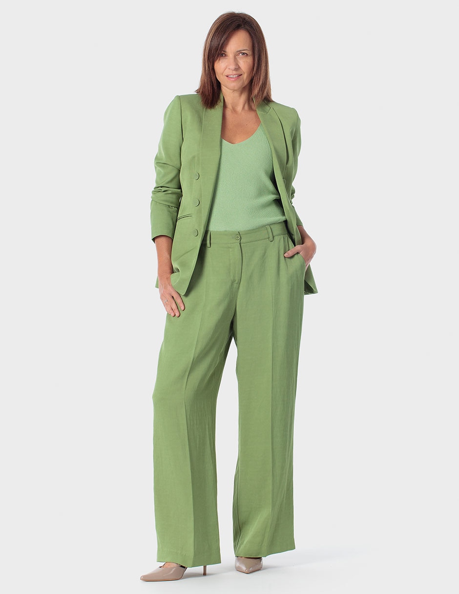 Pantalón de vestir Punt Roma amplio para mujer