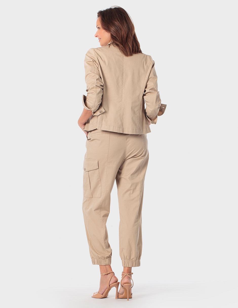Pantalón cargo straight para mujer