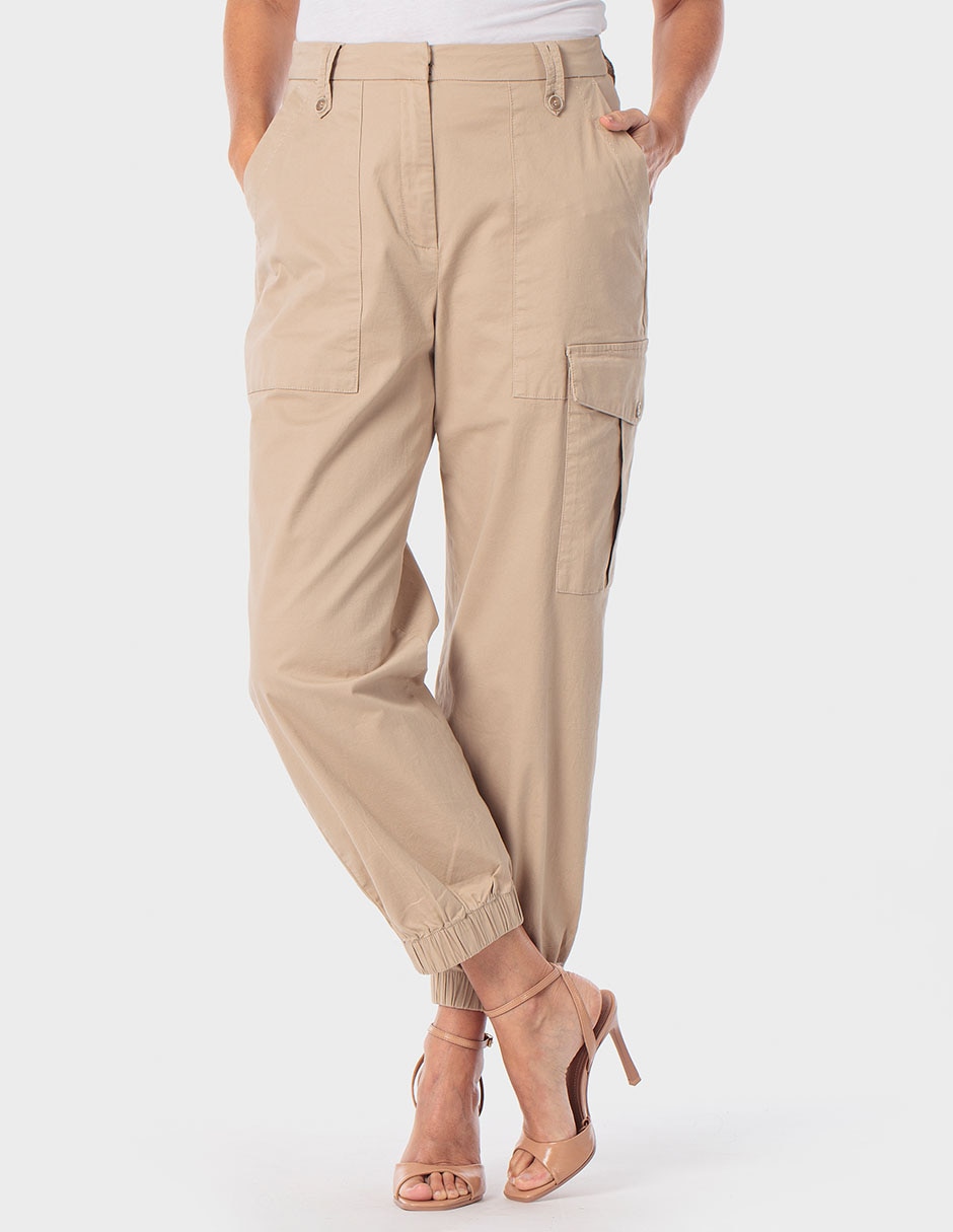 Pantalón cargo straight para mujer Pantalón cargo straight para mujer