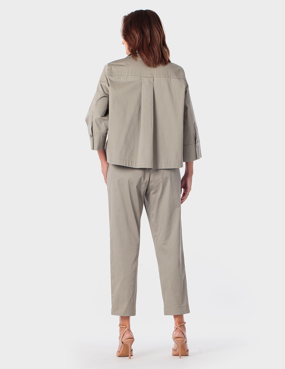 Pantalón capri relajado para mujer 3