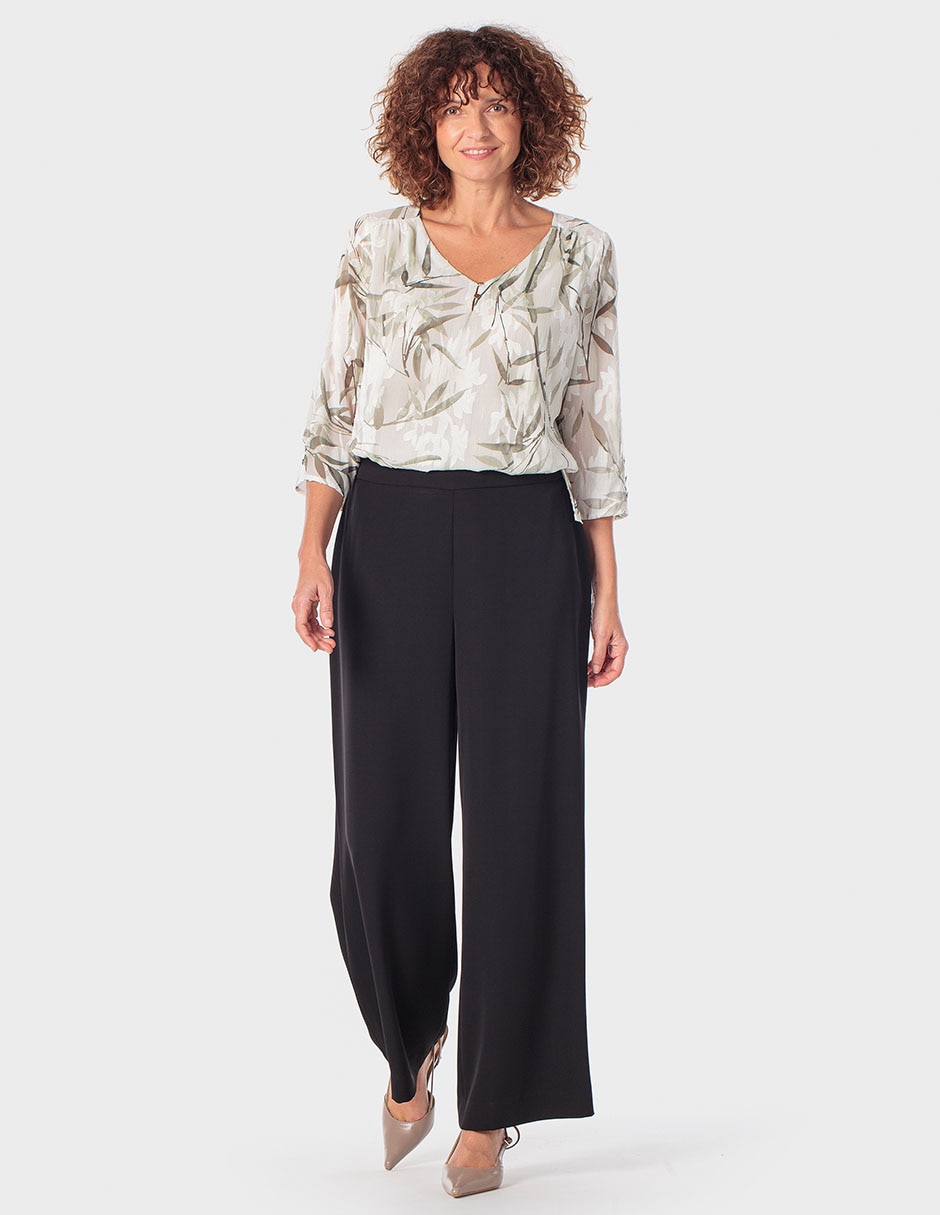 Blusa Punt Roma manga 3/4 para mujer