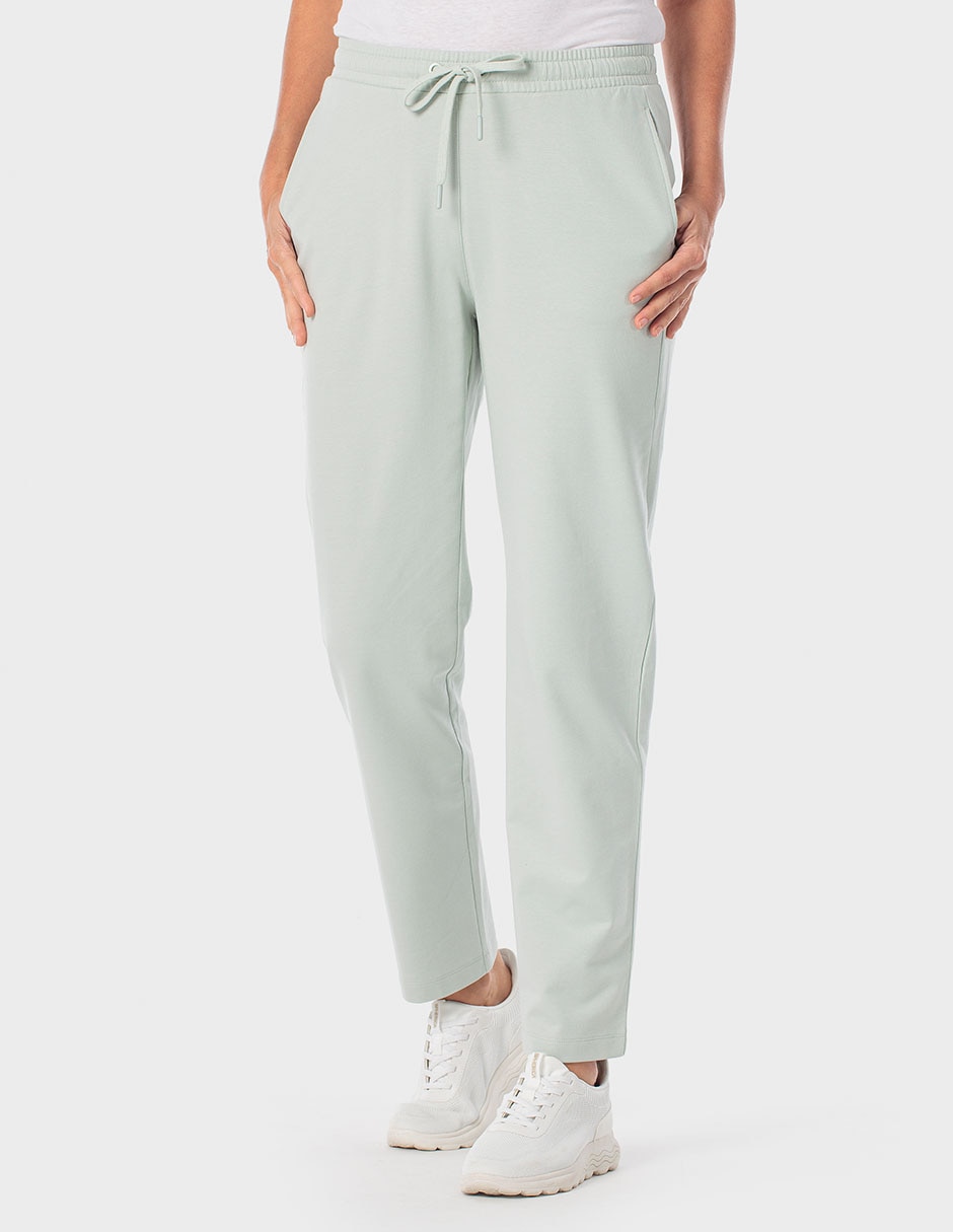Pants regular con agujeta para mujer