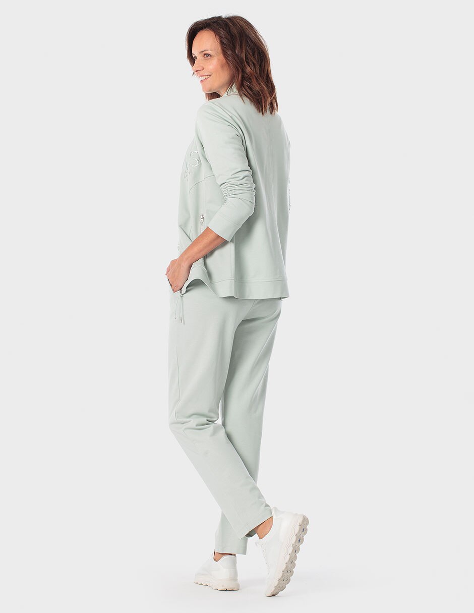 Pants regular Punt Roma con agujeta para mujer