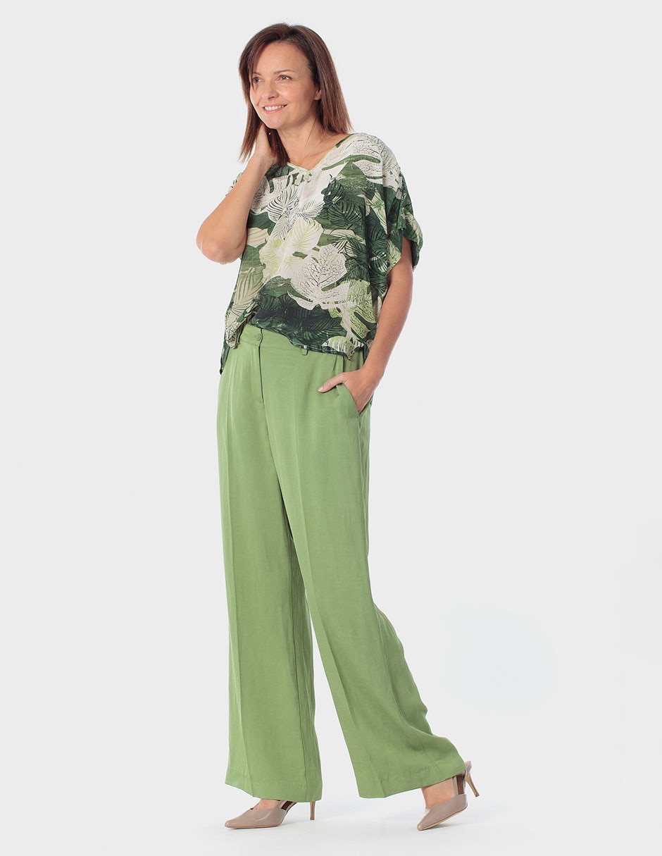 Blusa manga corta para mujer 5
