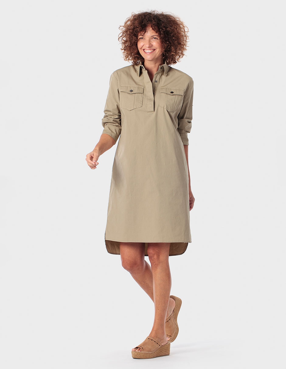 Vestido arriba de la rodilla casual Punt Roma para mujer