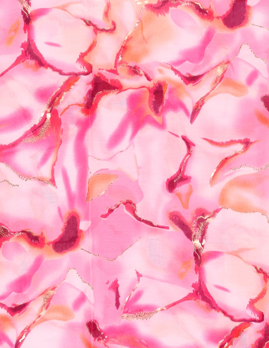 Pashmina con estampado abstracto para mujer 5