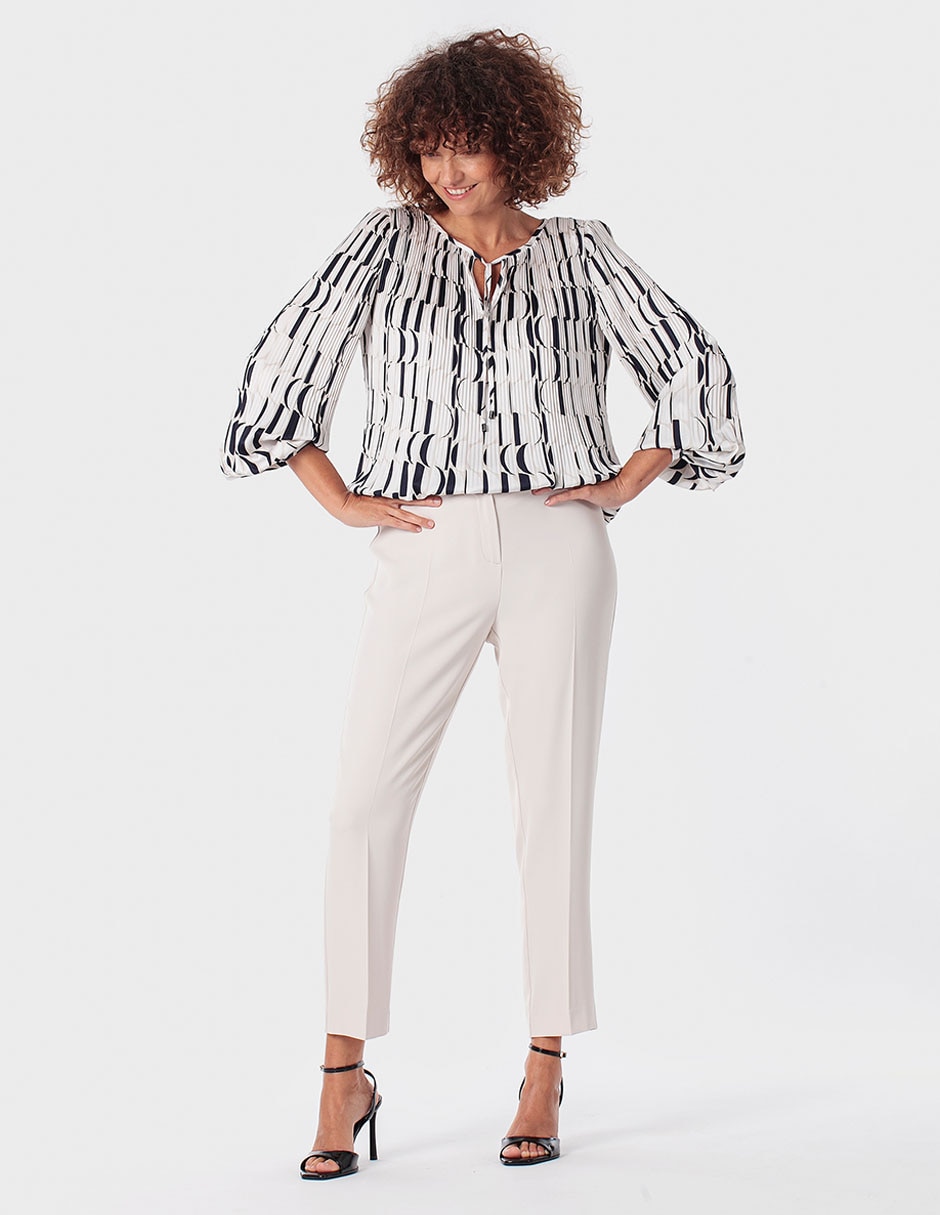 Pantalón capri slim para mujer 3