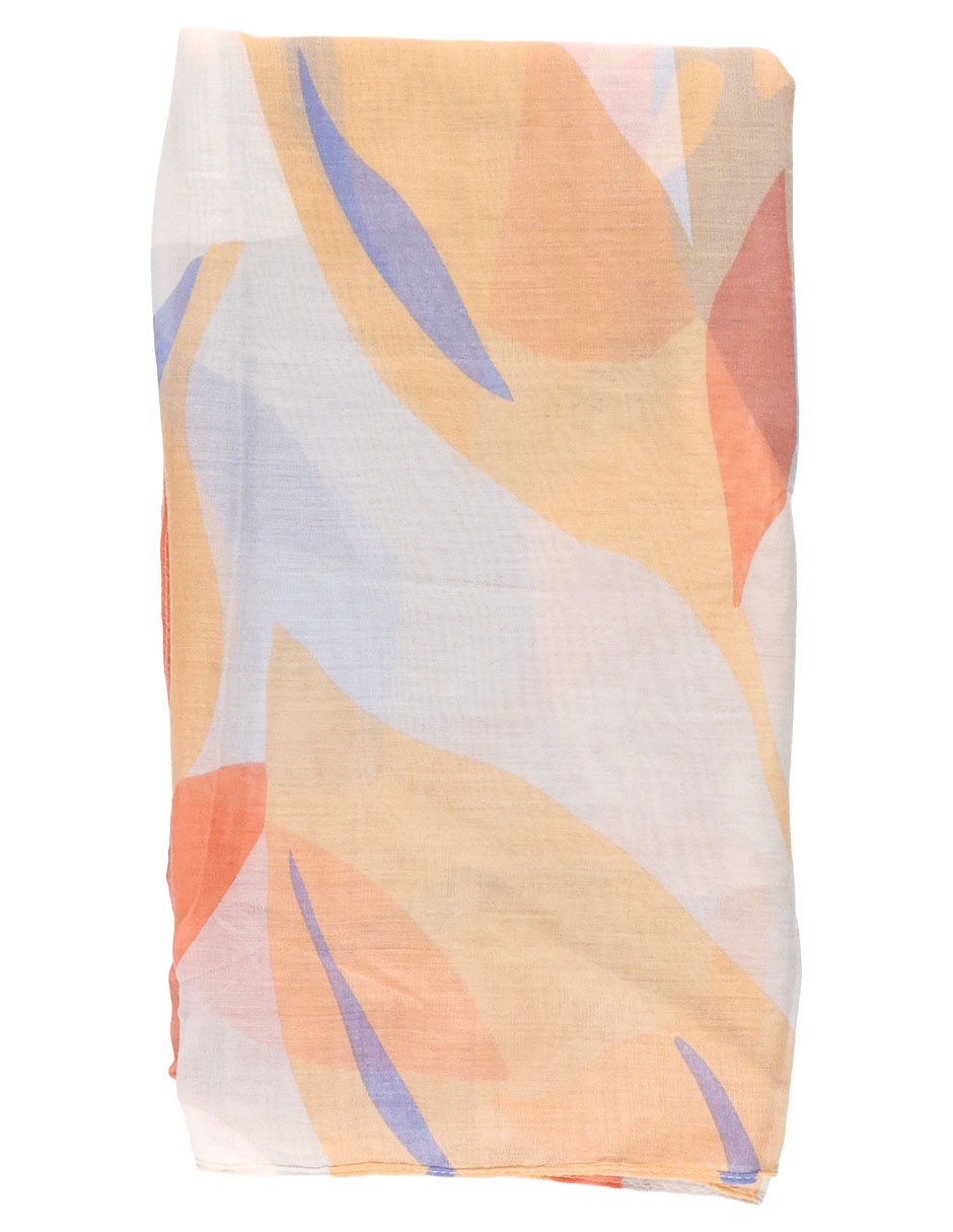 Pashmina con estampado floral para mujer 4
