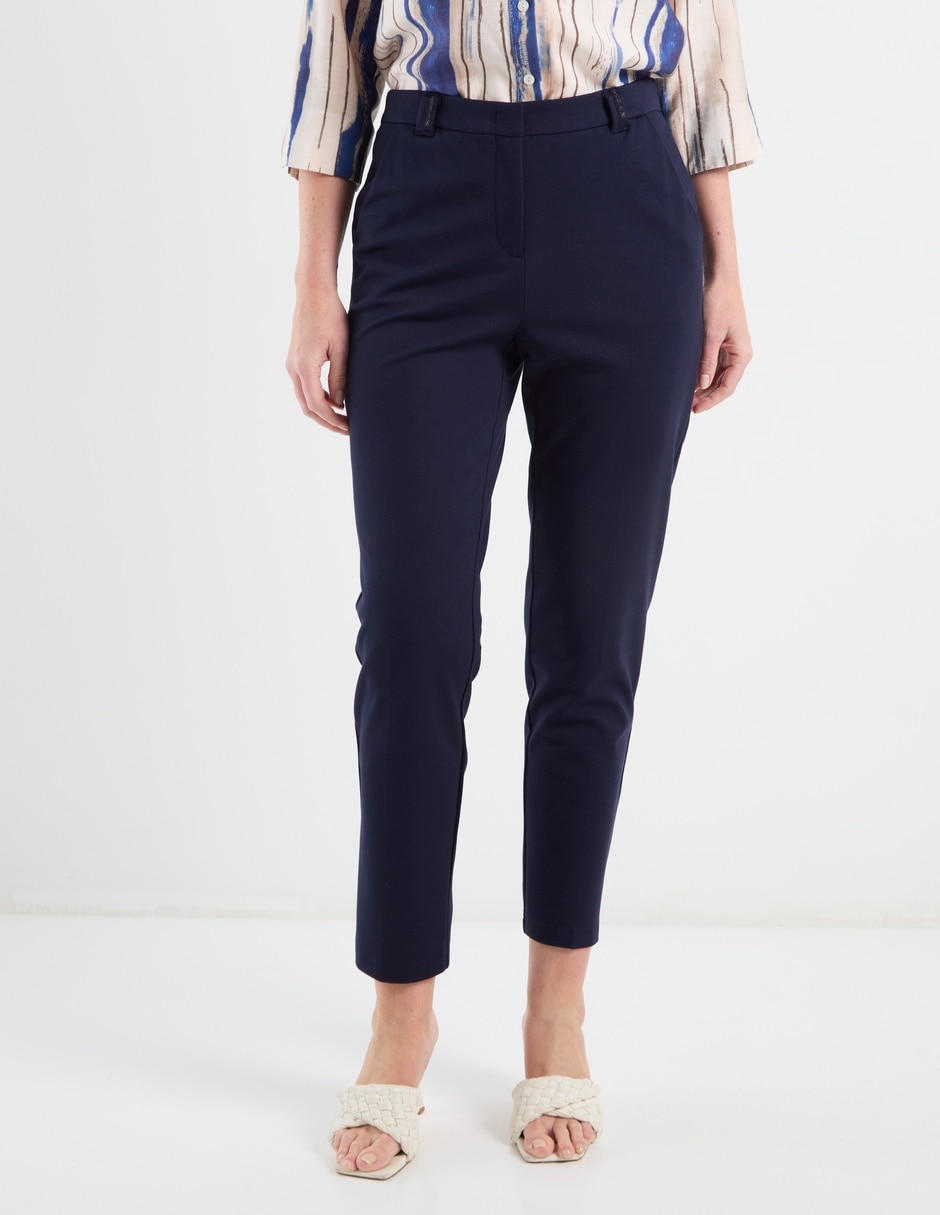 Pantalón Punt Roma slim para mujer
