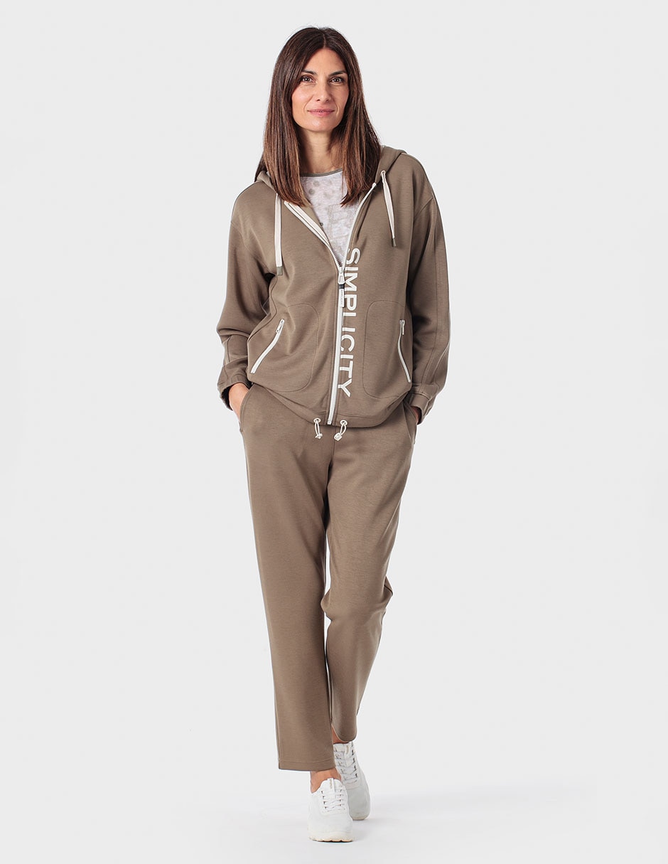 Sudadera con bolsillos para mujer 3