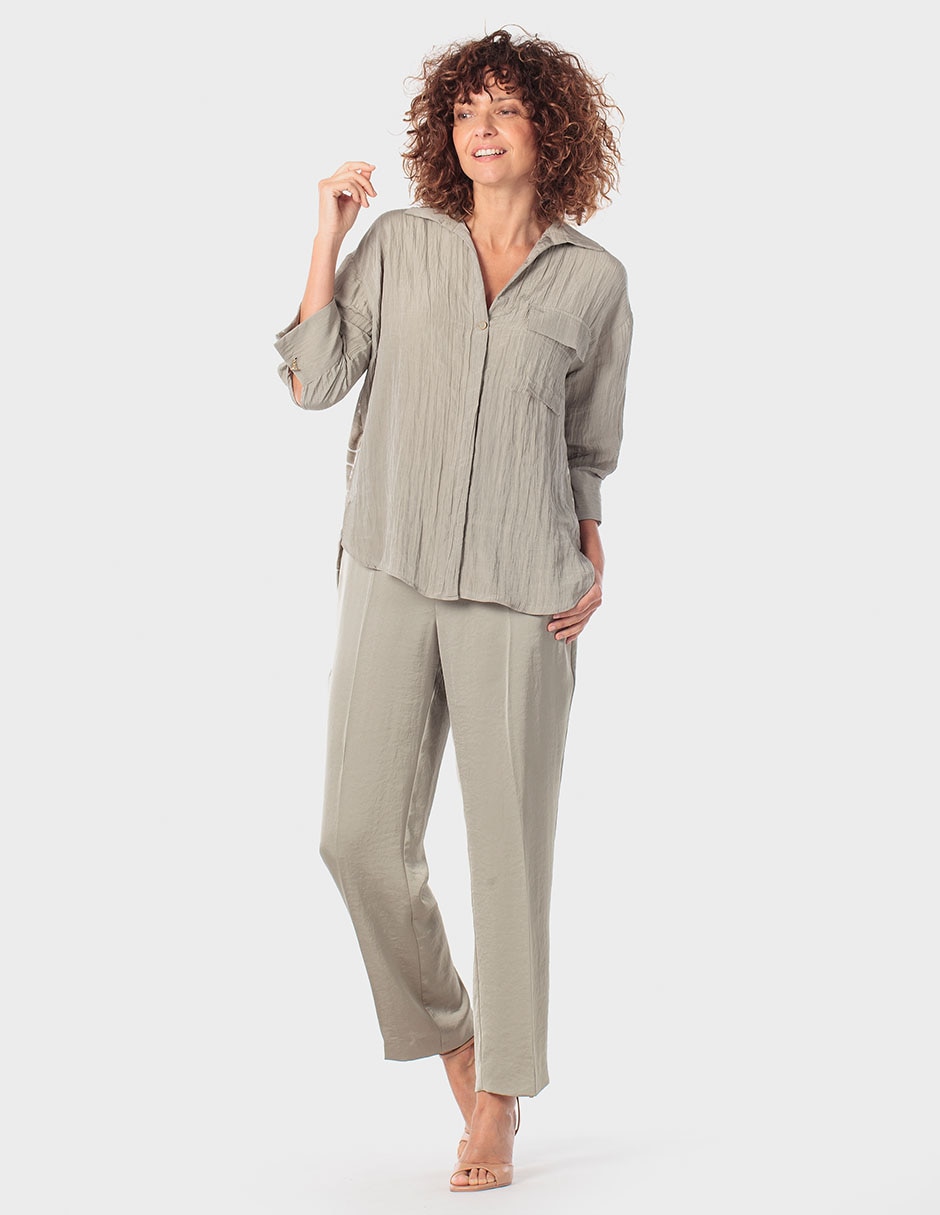 Blusa Punt Roma manga 3/4 para mujer